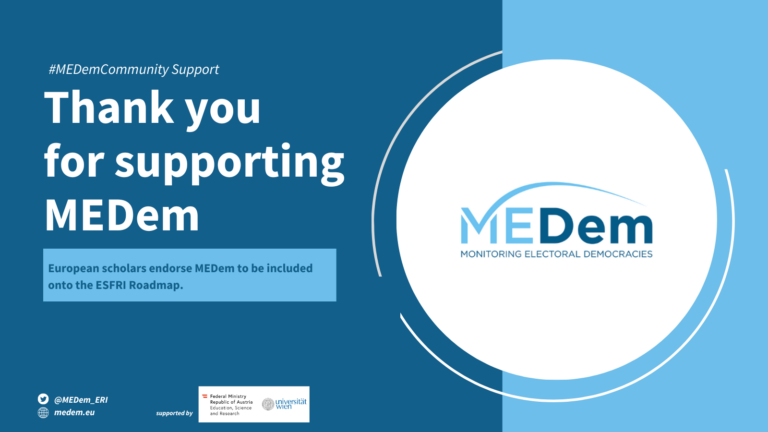 Over 60 European Scholars already express their endorsement for MEDem
