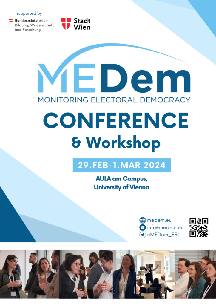Coming Up: The 2024 MEDem Conference & Workshop!
