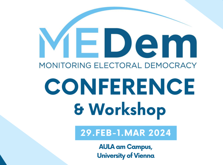 Coming Up: The 2024 MEDem Conference & Workshop!
