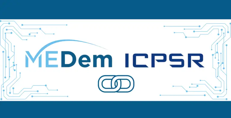 Memorandum of Understanding: MEDem and ICPSR Forge Strategic Partnership
