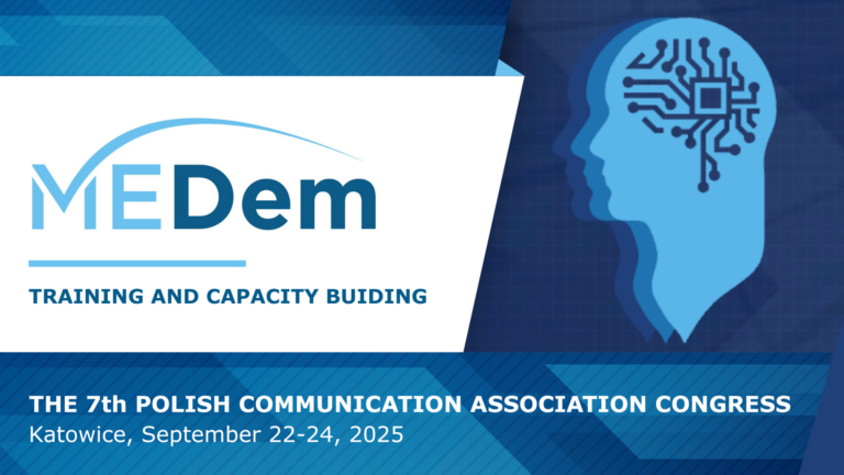 MEDem at the VII Polish Communication Association Congress in Katowice