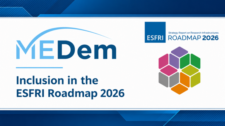 MEDem has been included in the ESFRI Roadmap 2026!